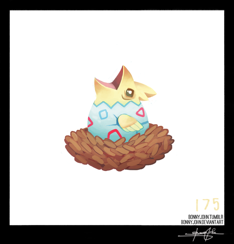 Illustration for article titled Teeny Togepi! Pokemon One a Day, Series 2!